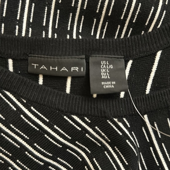 🌺🌺 NWT TAHARI GADE DRESS SIZE L - Picture 10 of 11